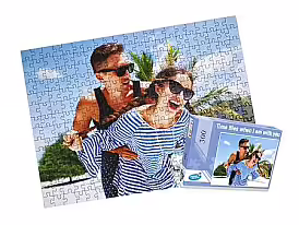 Standardní obdélníkové puzzle Klasické puzzle z fotky